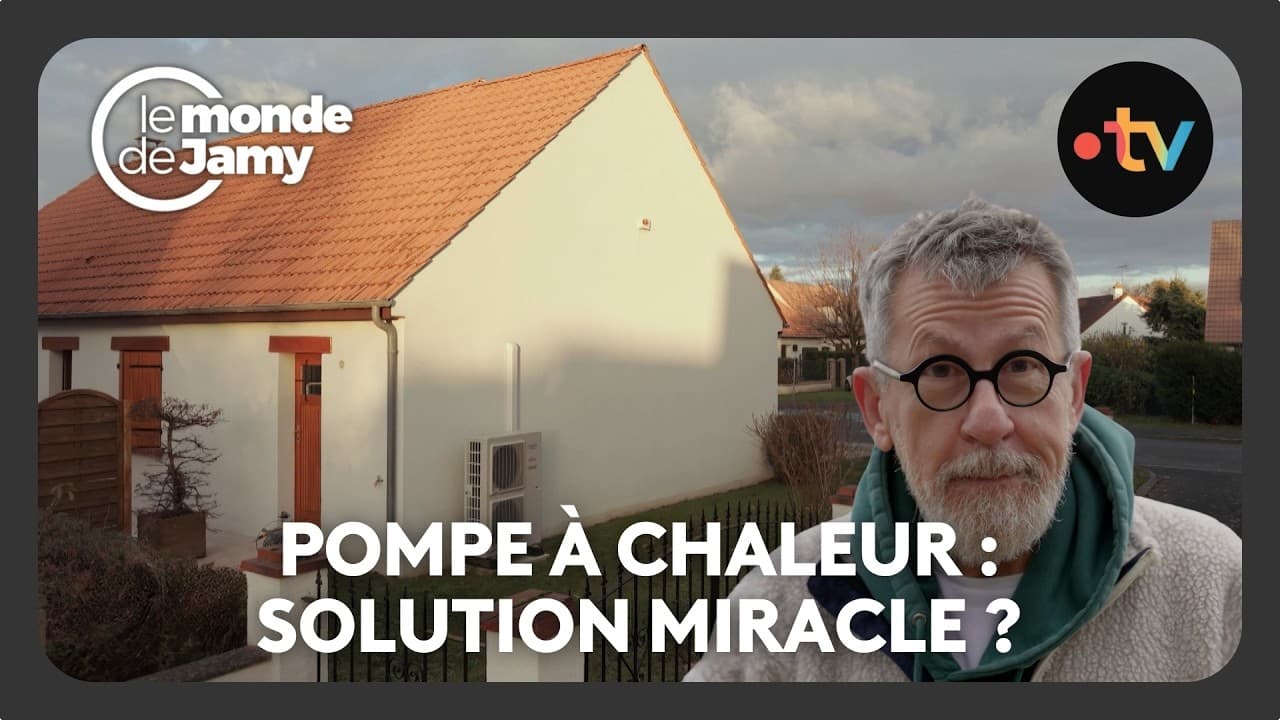 Miniature officielle de la vidéo du Monde de Jamy consacrée à la pompe à chaleur